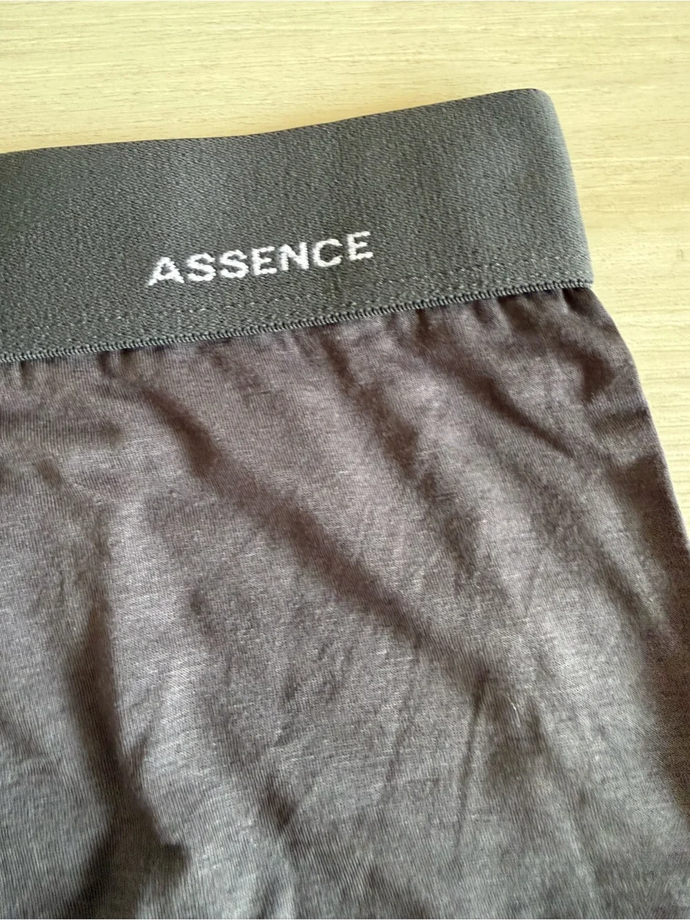 Assence Dual Pouch Boxer Brief Grey XL NWOT